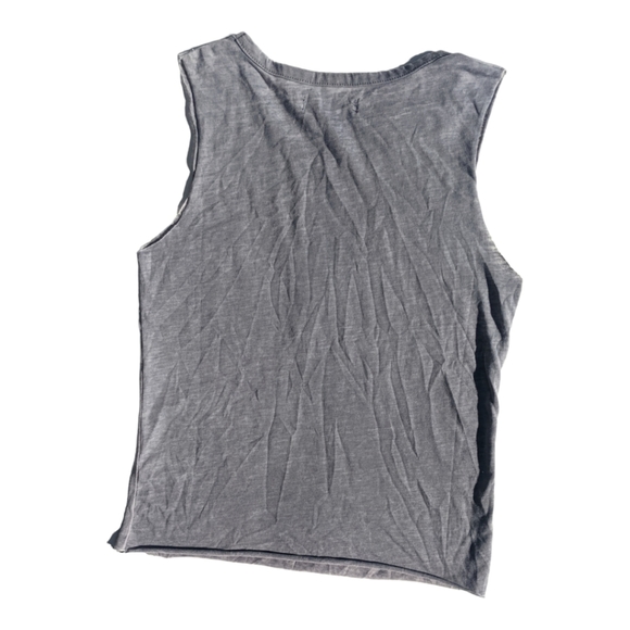 Sparkle by Stoopher Girls size 6X Grey Sequin Surfboard Tank Top - Picture 3 of 6